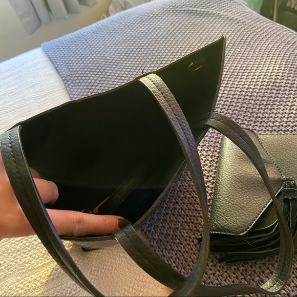 ANTHROPOLOGIE Black Mini Bag - Picture 4 of 5